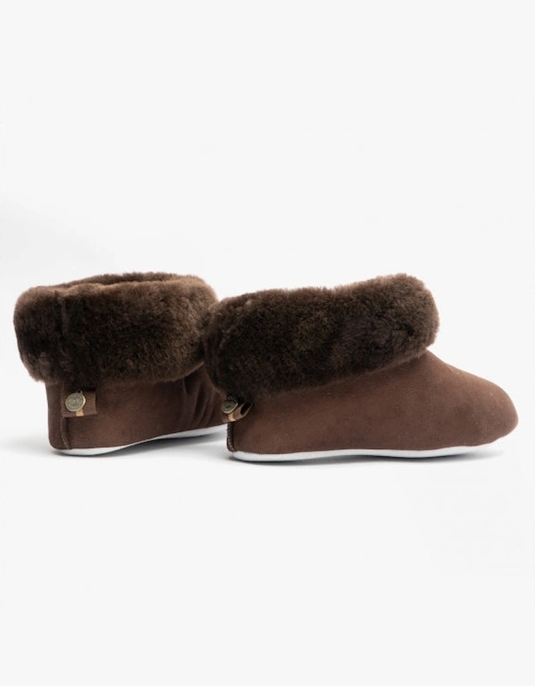 JUBILEUM 630 Womens Sheepskin Slipper Boots Moro