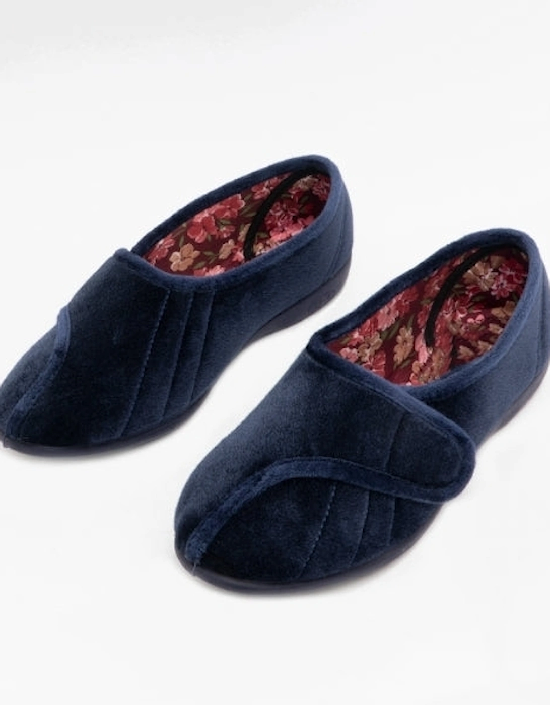 AUDREY STRAP Womens Slippers Navy