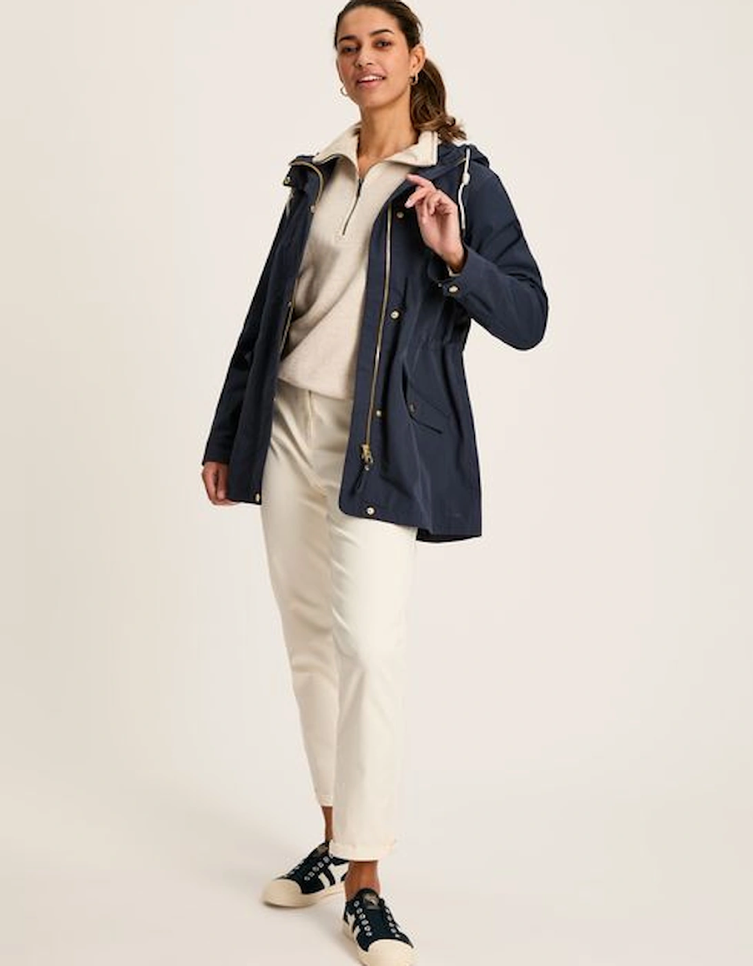 PORTWELL Womens Coat French Navy