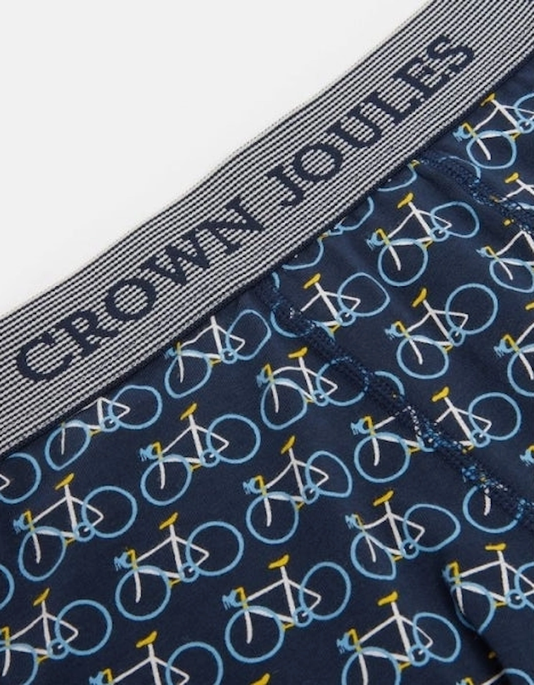 PUT A SOCK IN IT Mens Cotton Socks Navy Bikes