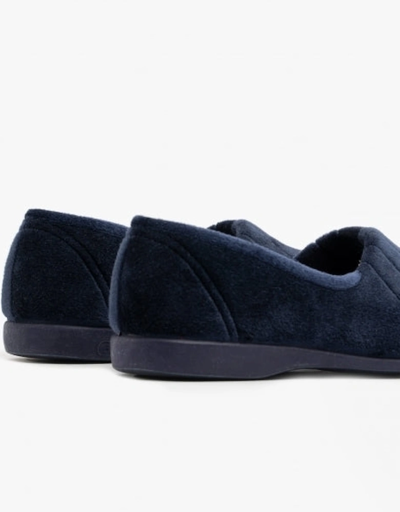 AUDREY Womens Slippers Navy