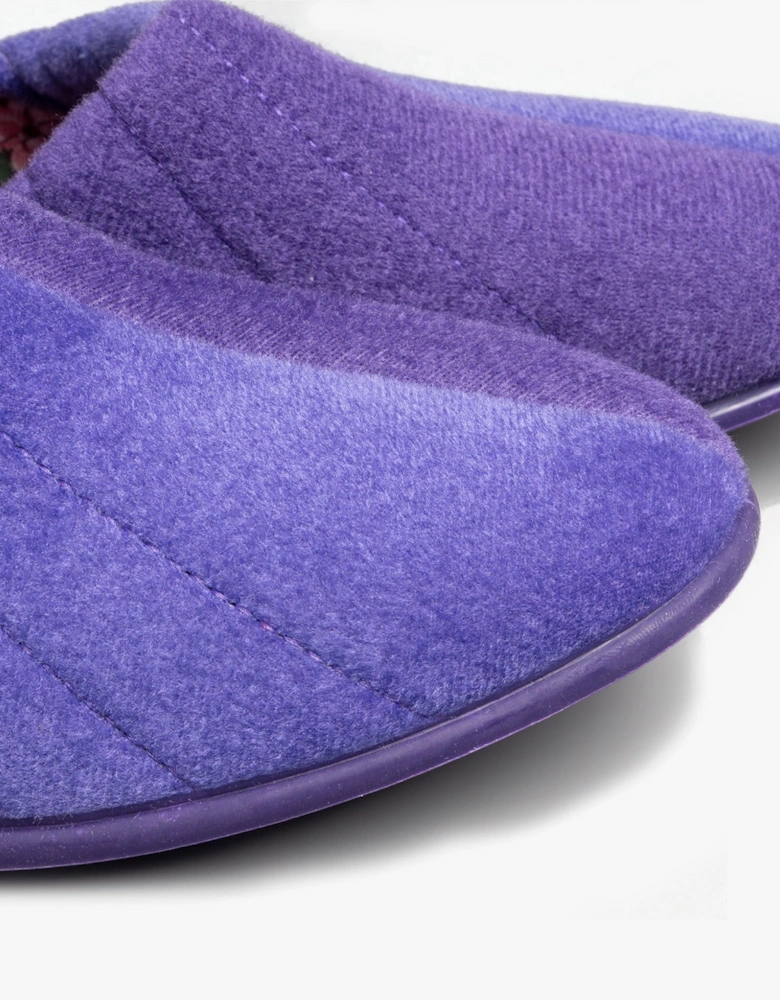 AUDREY Womens Slippers Lilac