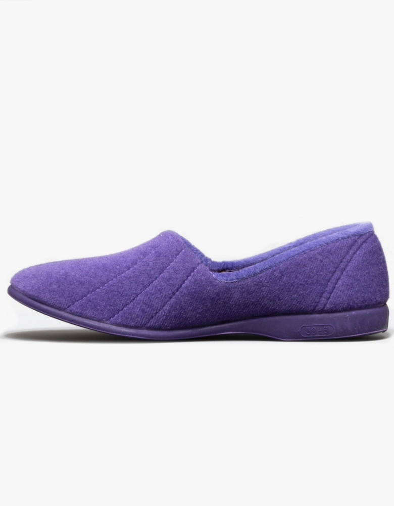 AUDREY Womens Slippers Lilac