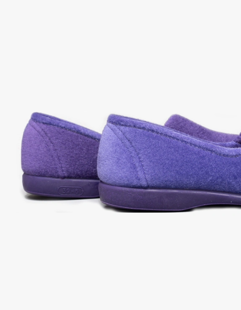 AUDREY Womens Slippers Lilac