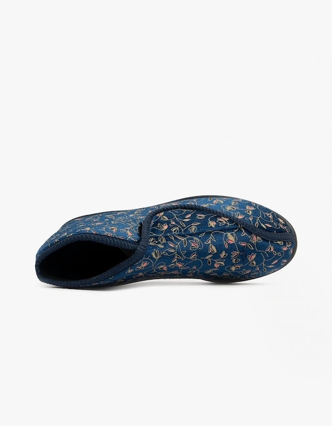 GERALDINE Womens Boot Slippers Navy