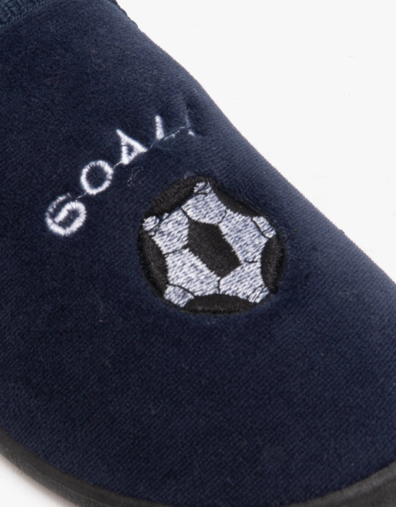 MIDFIELD Boys Full Slippers Navy