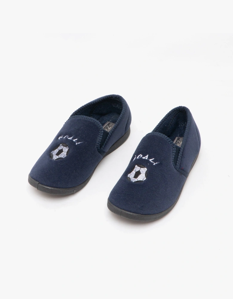 MIDFIELD Boys Full Slippers Navy