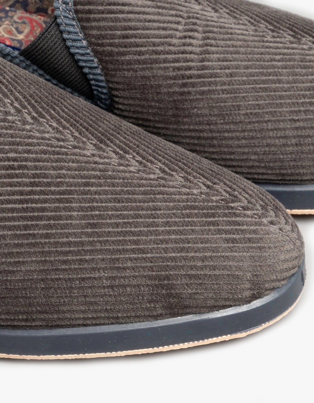 EXETER Mens Slippers Grey