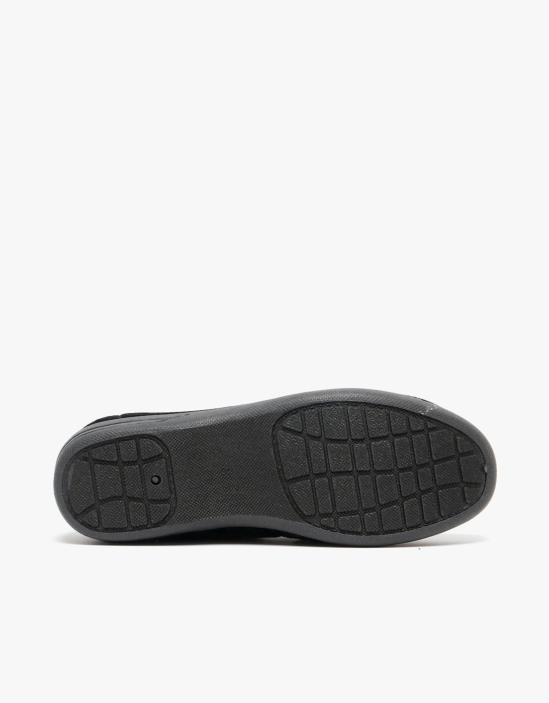 KEVIN Mens Full Slippers Black