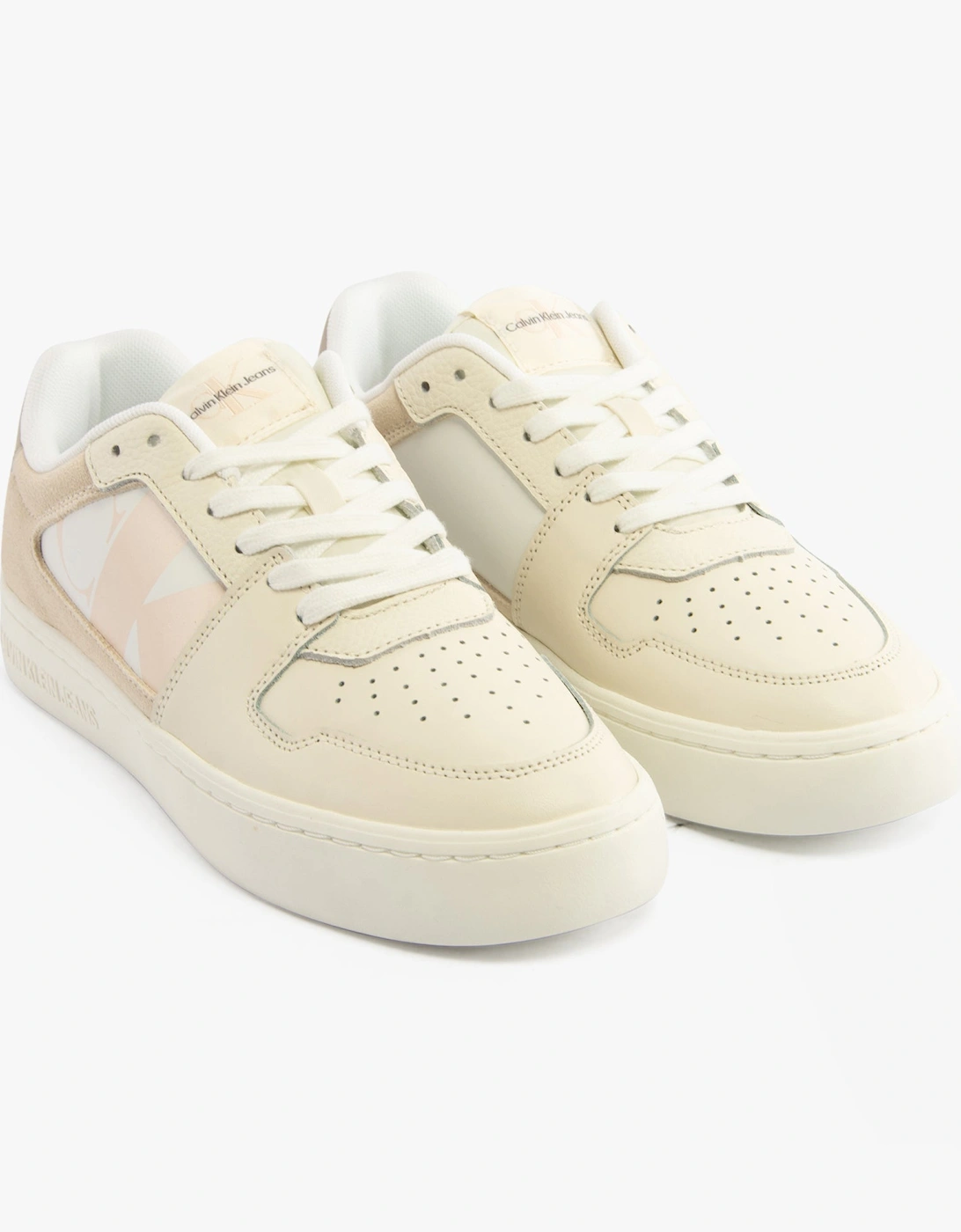 Jeans CLASSIC CUPSOLE Womens Trainers Bright White/Travertine/W Pink