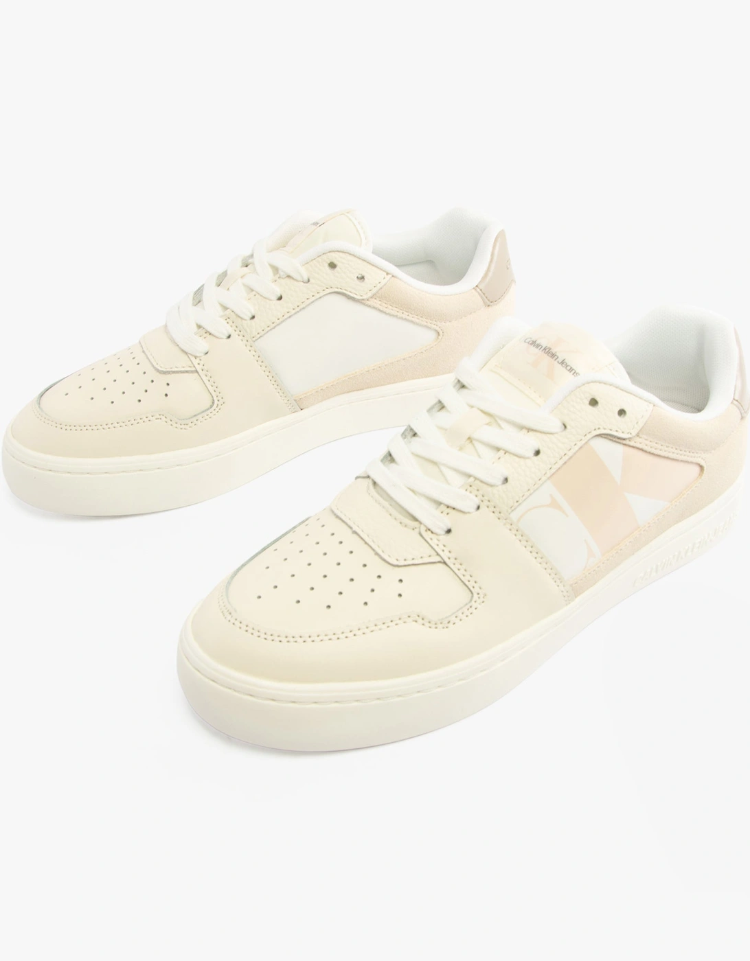 Jeans CLASSIC CUPSOLE Womens Trainers Bright White/Travertine/W Pink