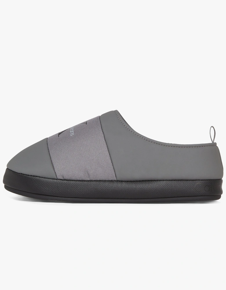 Jeans HOME Mens Slippers Charcoal Grey