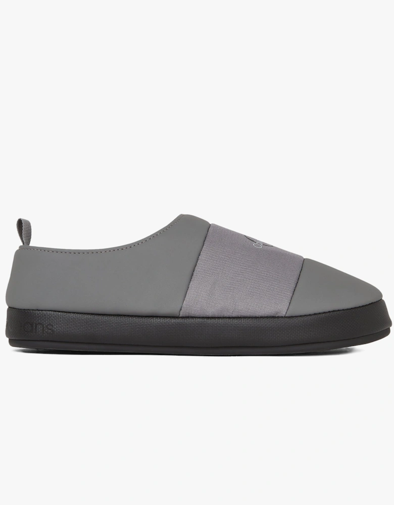 Jeans HOME Mens Slippers Charcoal Grey