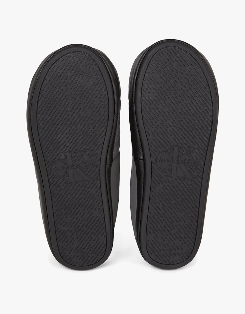 Jeans HOME Mens Slippers Charcoal Grey