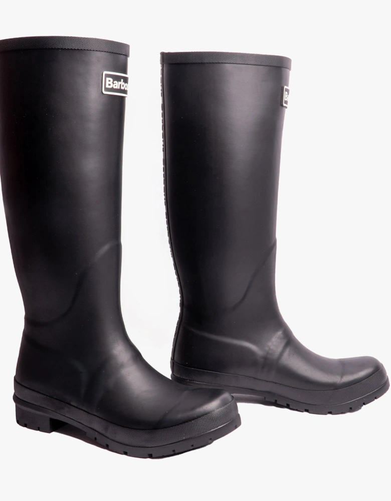 ABBEY Womens Wellington Boots Black