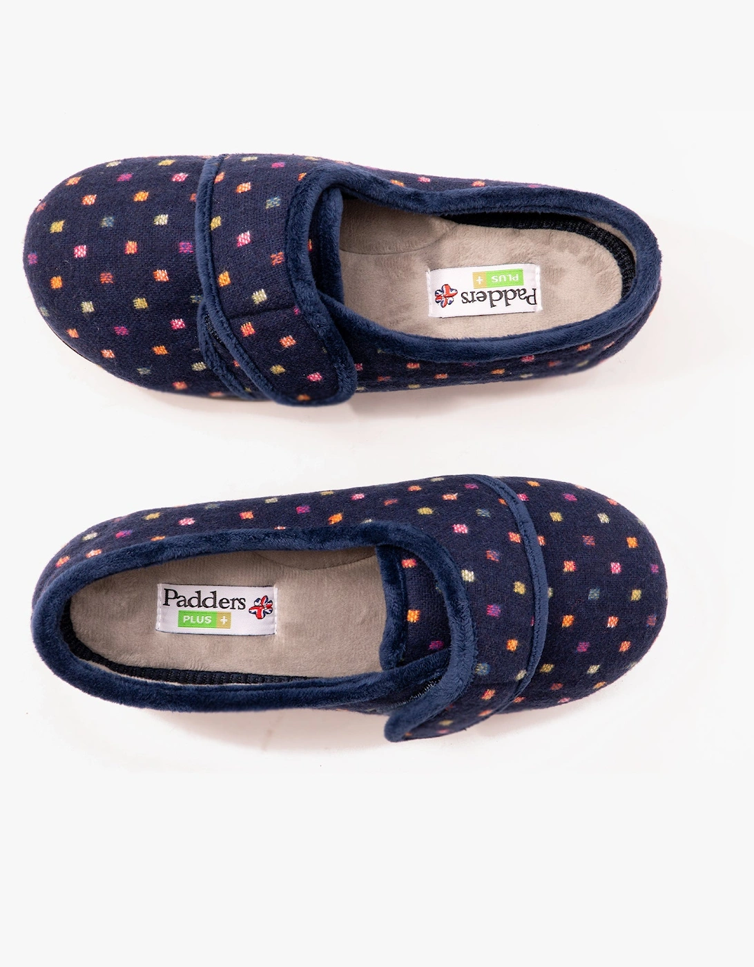 LOTTY Womens Full Slippers Navy