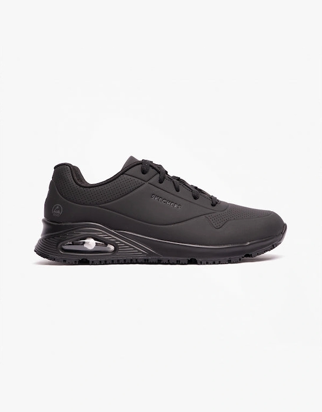 Skechers Men's Black Work 200054Ec Uno - Sutal Sr Occupational Trainers  10 Uk Size 10