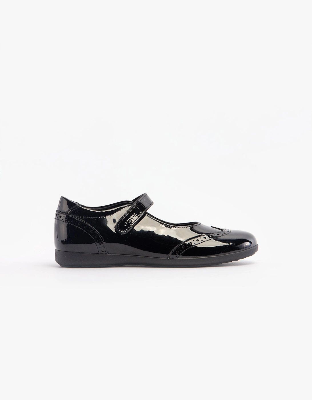 Geox Girls Black 'S J Iberide Shoes - : Size 10 Kids