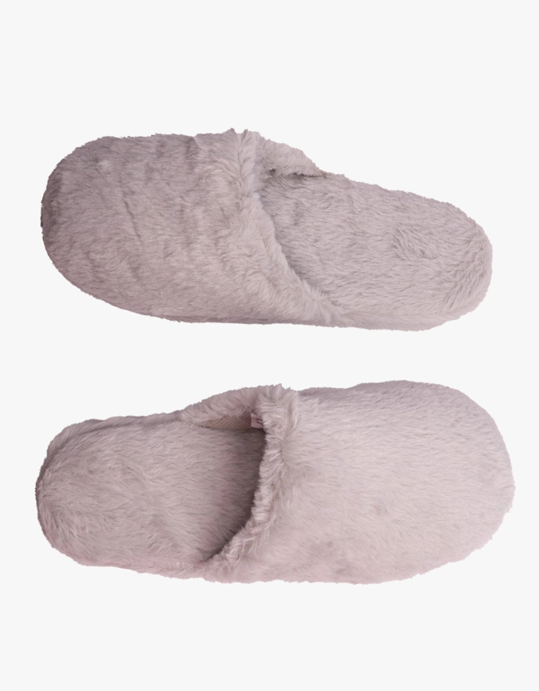 JOLIE Womens Mule Slippers Grey