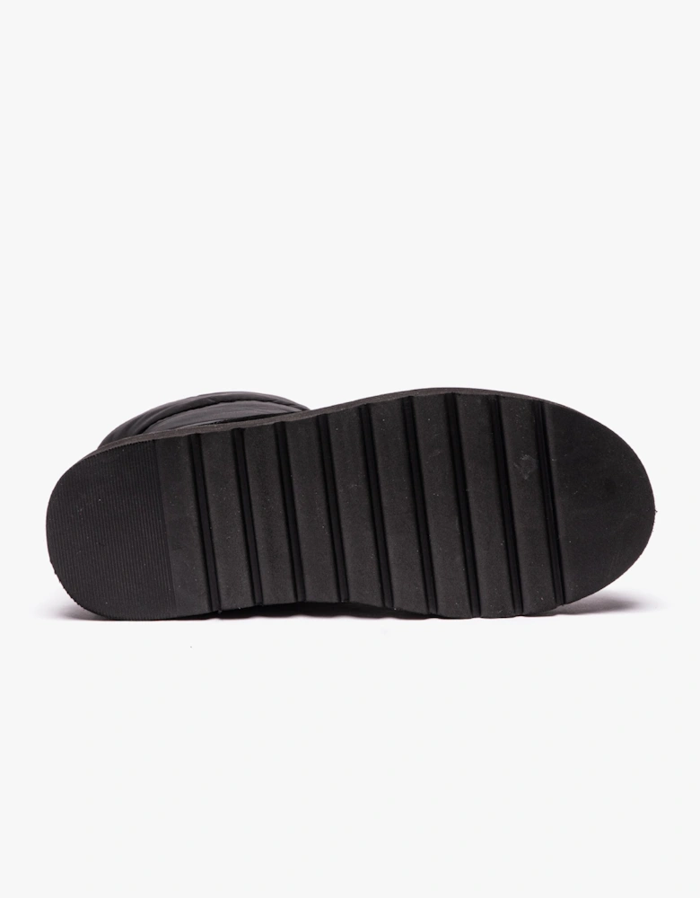 HUSH PUFFIES Classic Womens Slippers Black