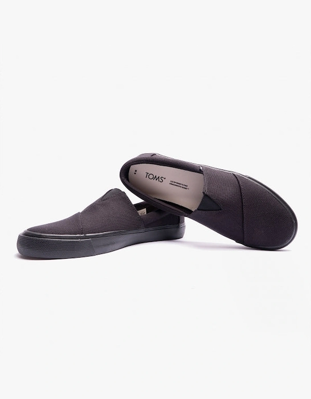 ALPARGATA FENIX SLIP-ON Mens Trainers Black