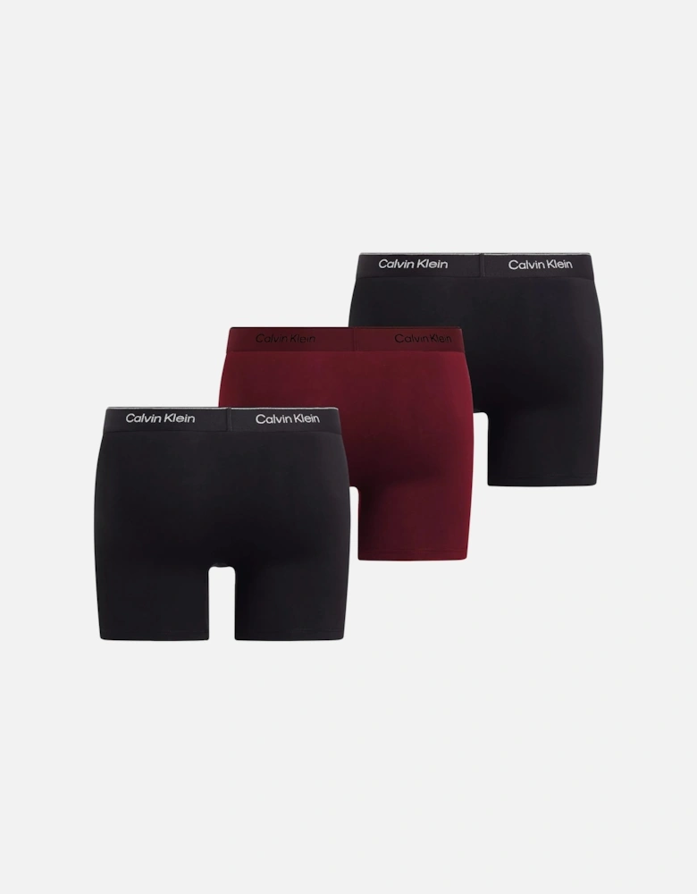 MC HOLIDAY FASHION Mens 3 Pack Boxer Briefs Multicoloured