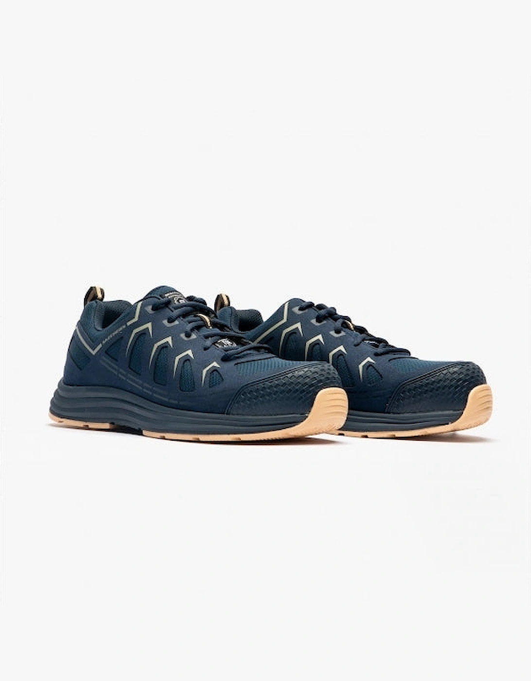 200127EC/NVTN MALAD II Mens Safety Trainers Navy/Tan