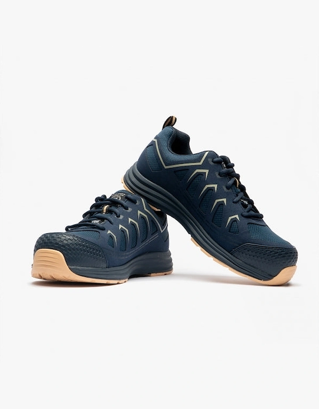 200127EC/NVTN MALAD II Mens Safety Trainers Navy/Tan