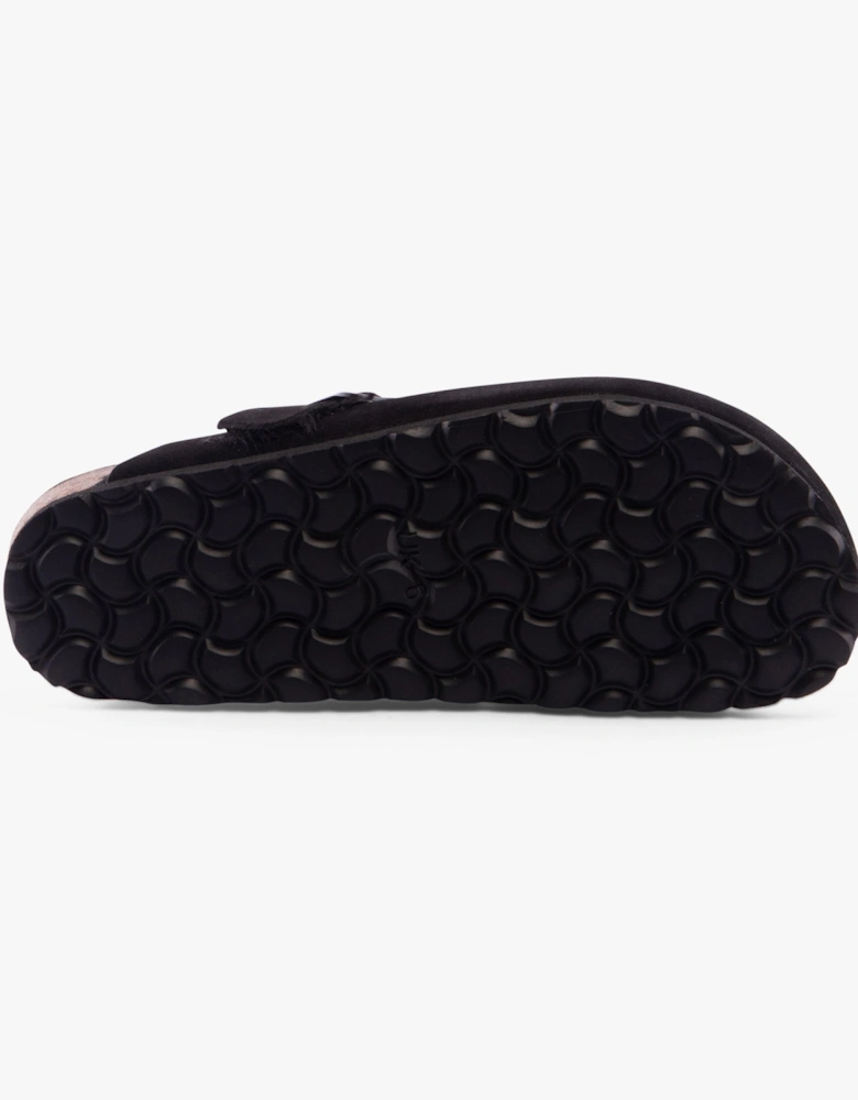 JADE Womens Slippers Black