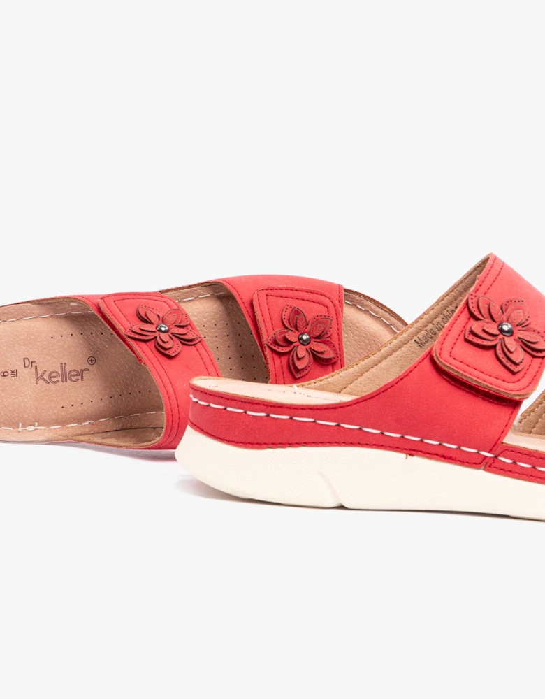 MOLLY Womens Sandals Red