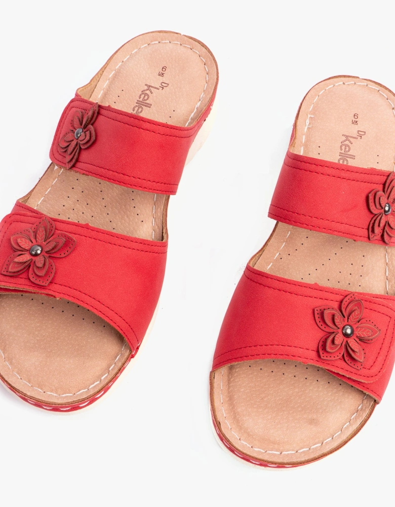 MOLLY Womens Sandals Red