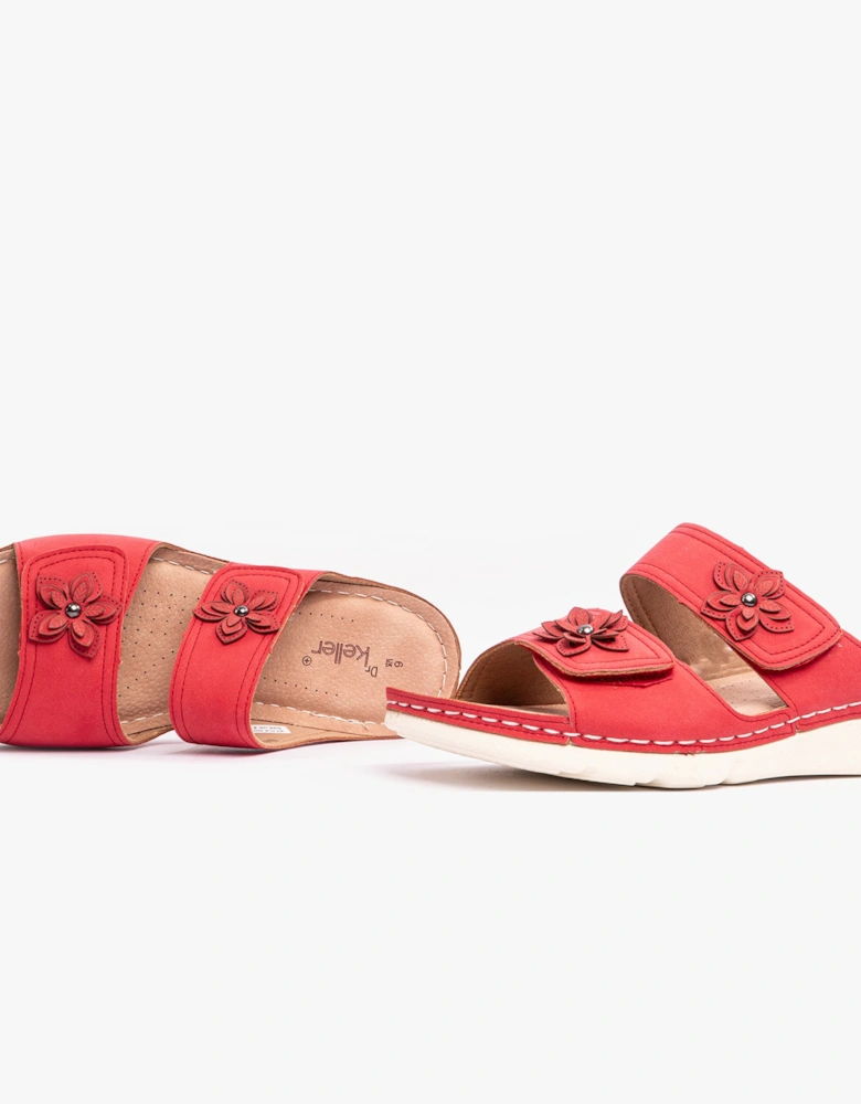 MOLLY Womens Sandals Red