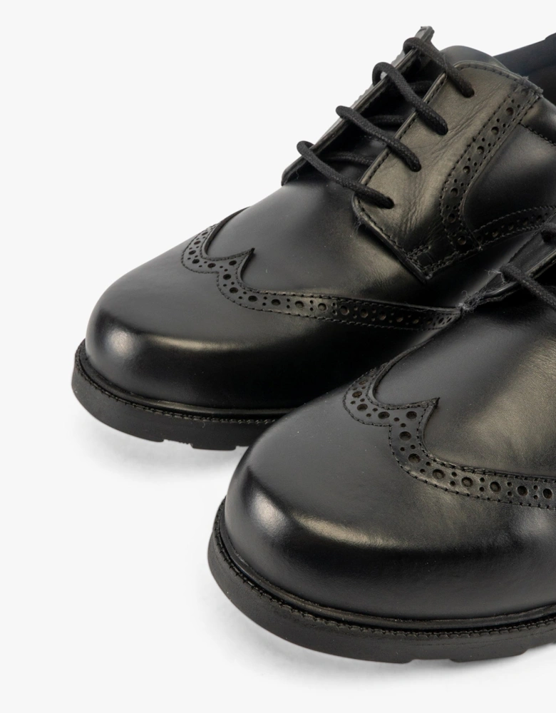 JACOB SNR Boys Shoes Black