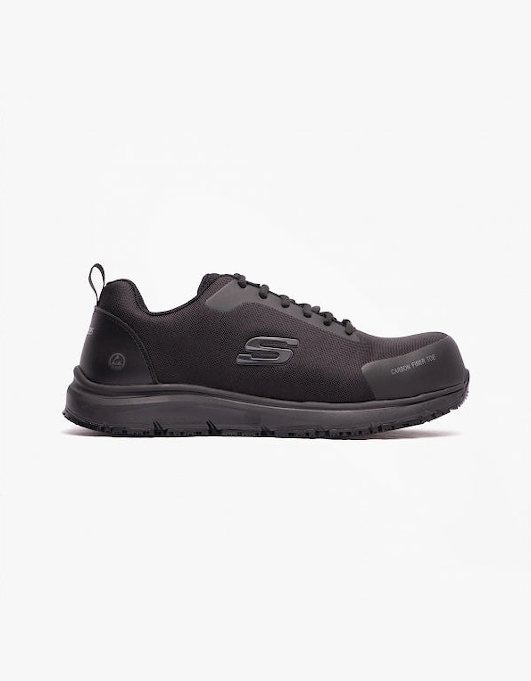 Men's Skechers Work 200090EC ULMUS Mens Safety Trainers Black - Size: 9.5