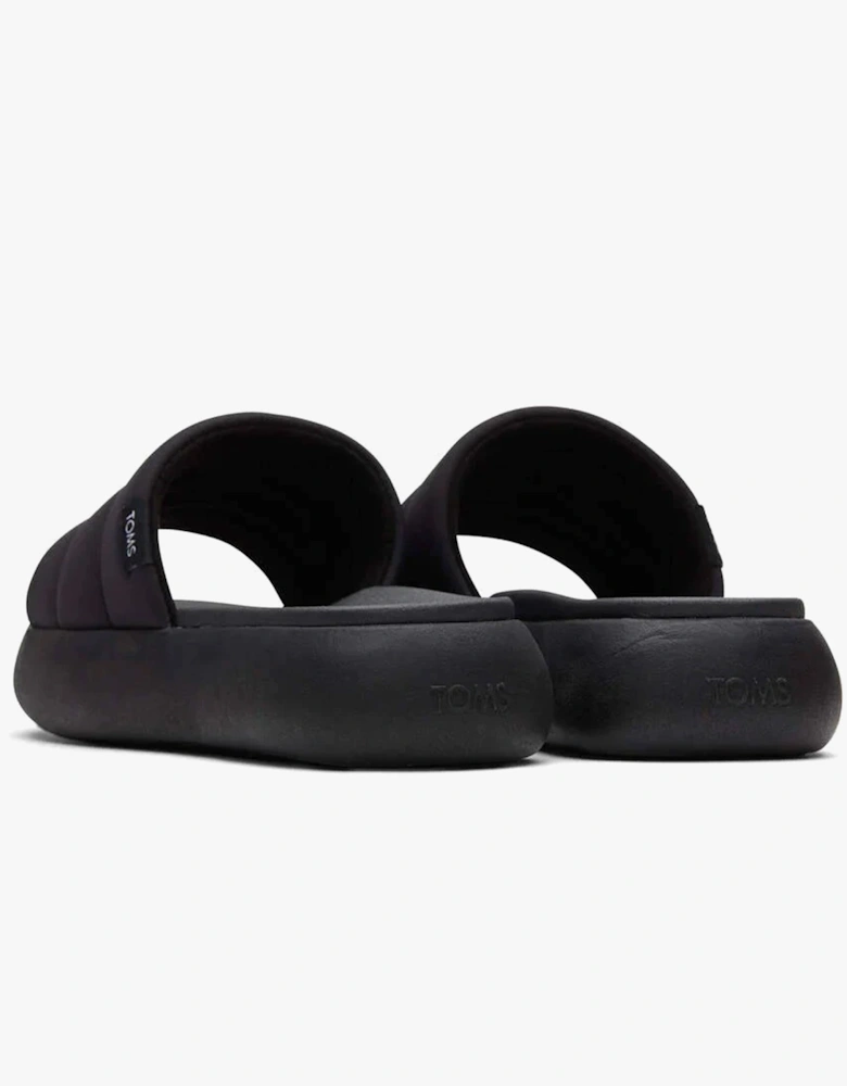 ALPARGATA MALLOW SLIDE Womens Sandals Black