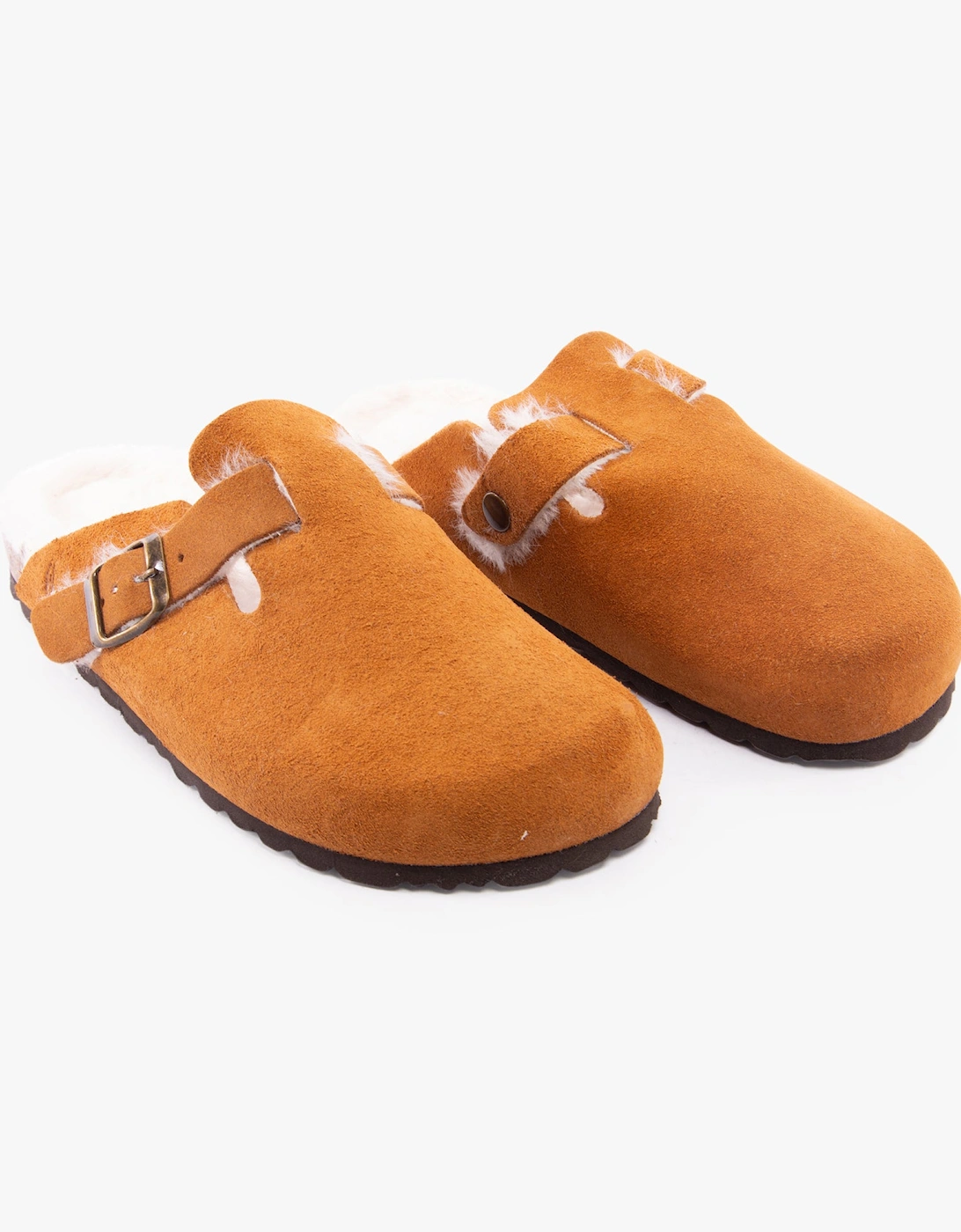 JADE Womens Slippers Tan