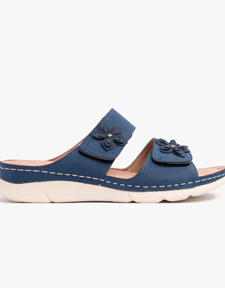 MOLLY Womens Sandals Navy