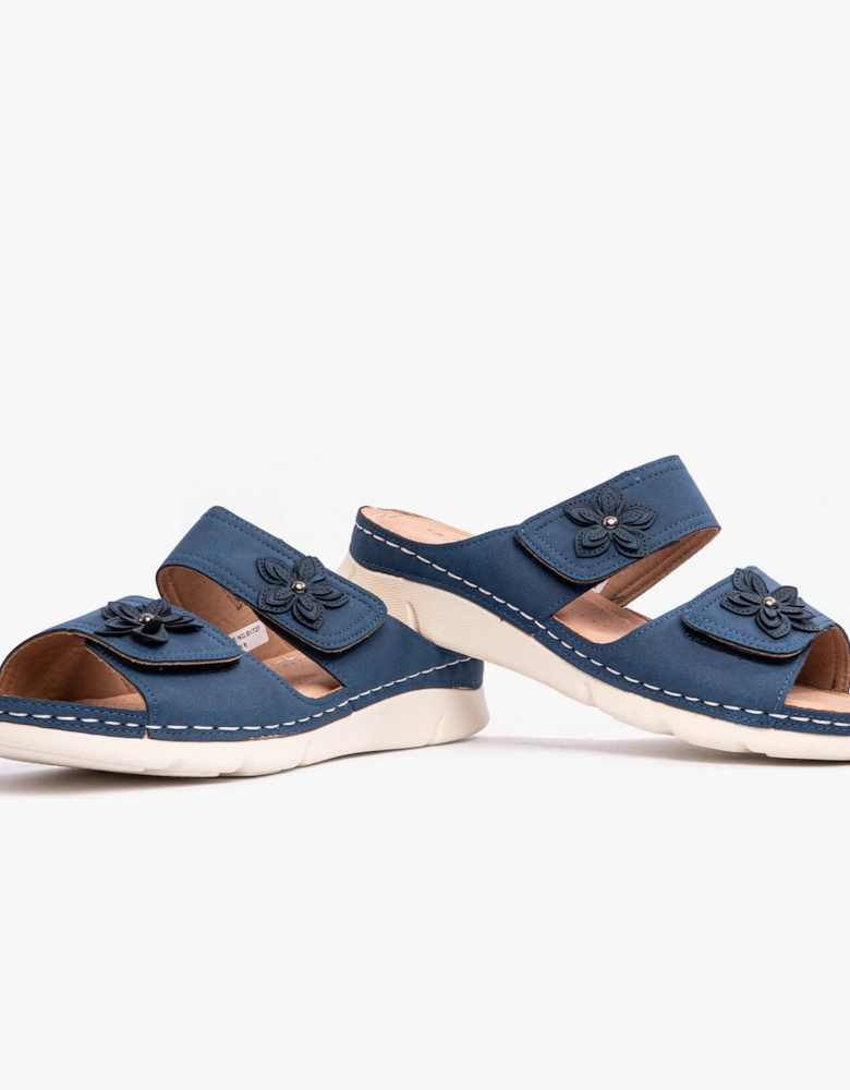 MOLLY Womens Sandals Navy