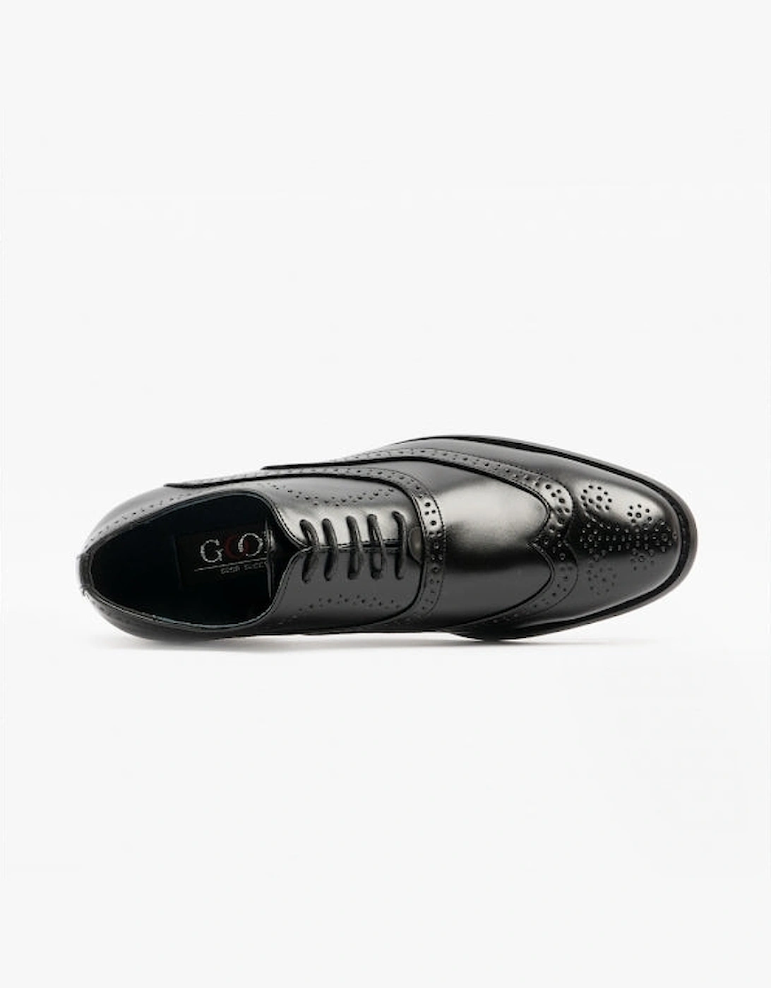 GEORGE Mens Oxford Brogues Black