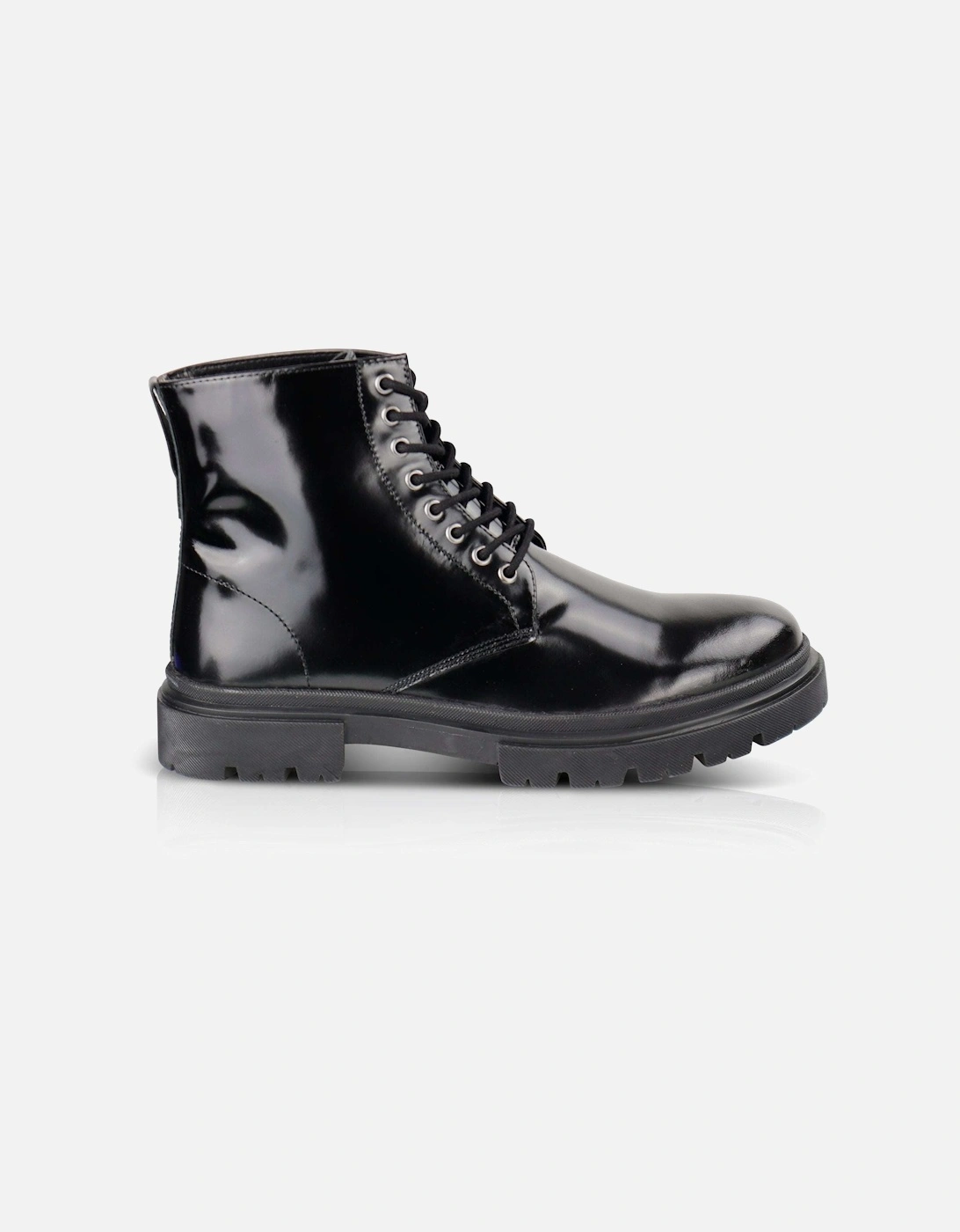 GREENWICH Mens Boots Black, 4 of 3