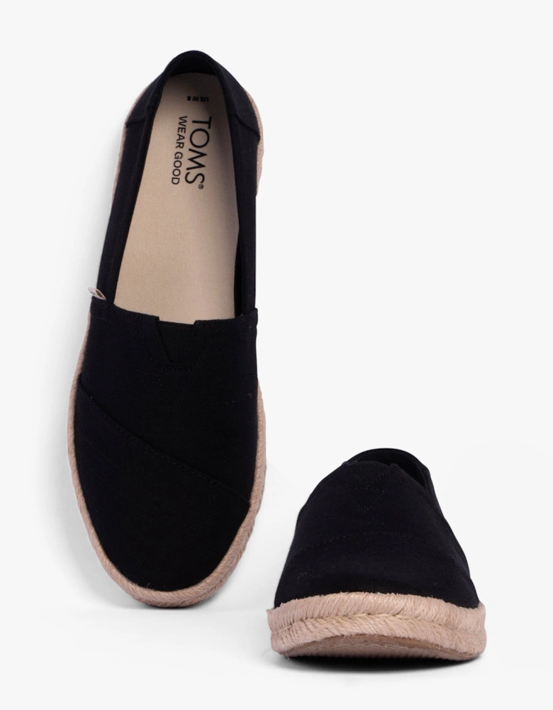 ALPARGATA ROPE 2.0 Womens Espadrilles Black