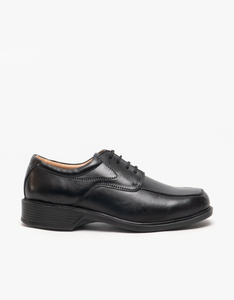 BIRMINGHAM Mens Leather Lace Shoes Black