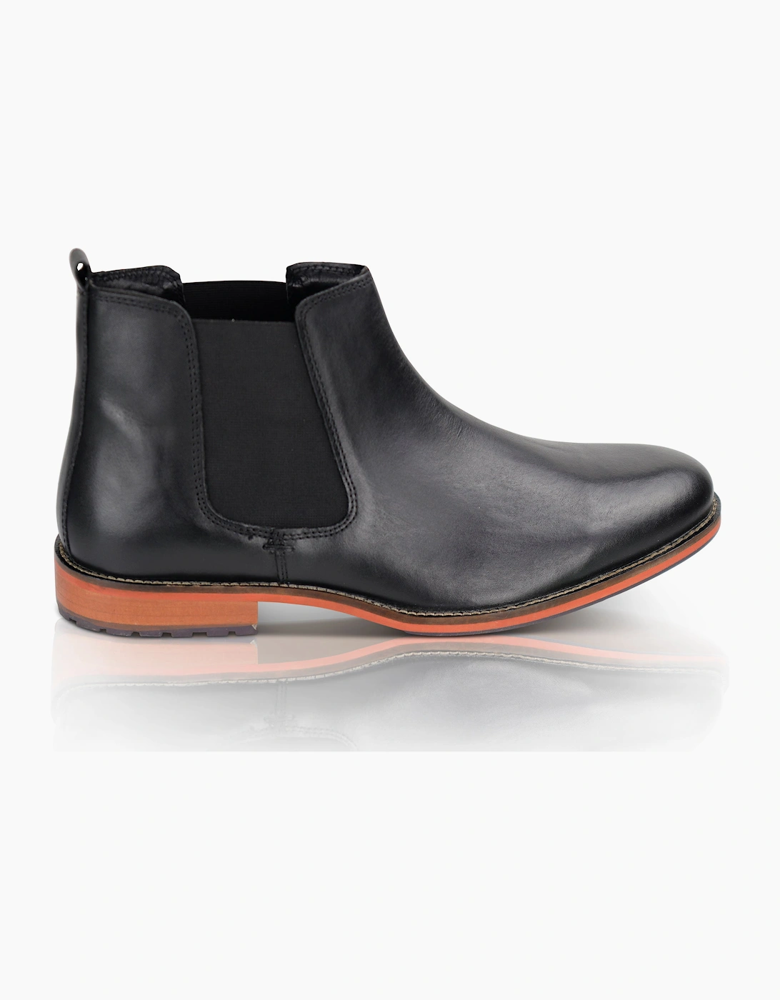 Men's Silver Street London ARGYLL Mens Boots Black - Size: 8