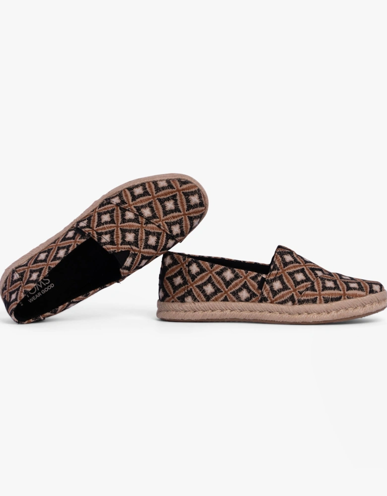 ALPARGATA ROPE 2.0 Womens Espadrilles Geo Black