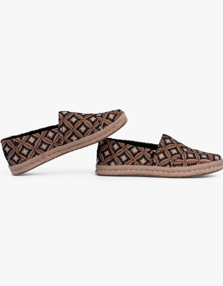 ALPARGATA ROPE 2.0 Womens Espadrilles Geo Black