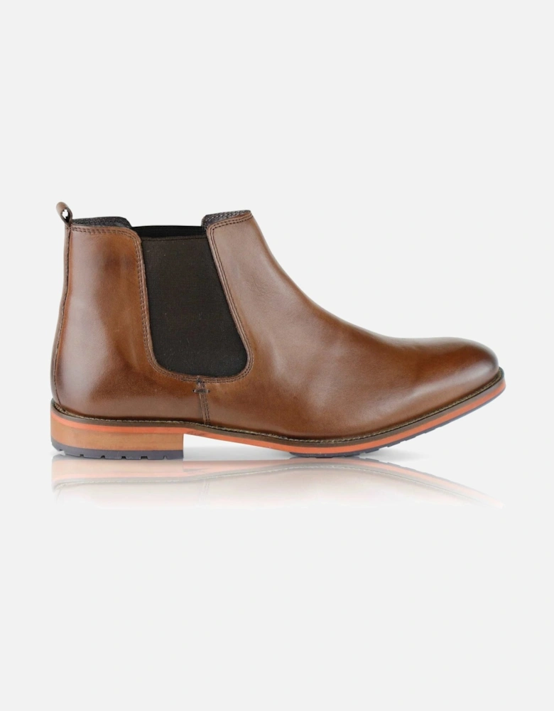 ARGYLL Mens Chelsea Boots Brown