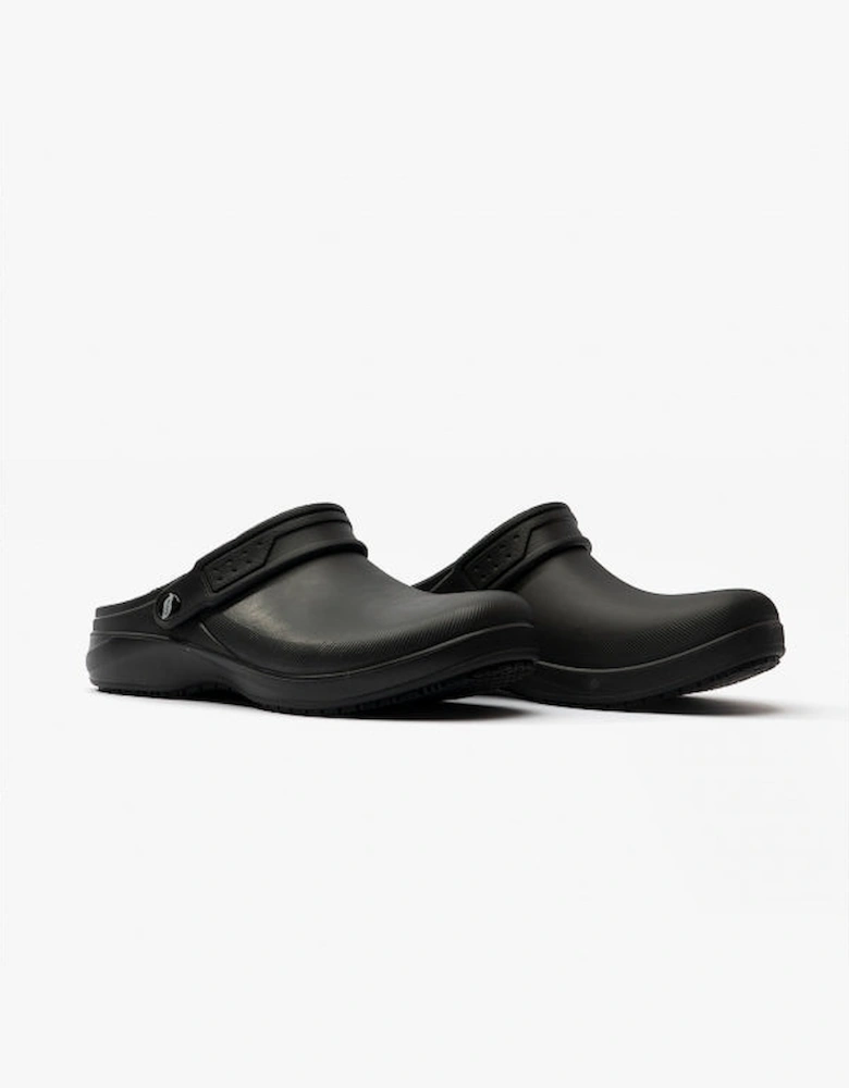 108067EC/BLK RIVERBOUND PASAY Womens Arch-Fit Clogs Black