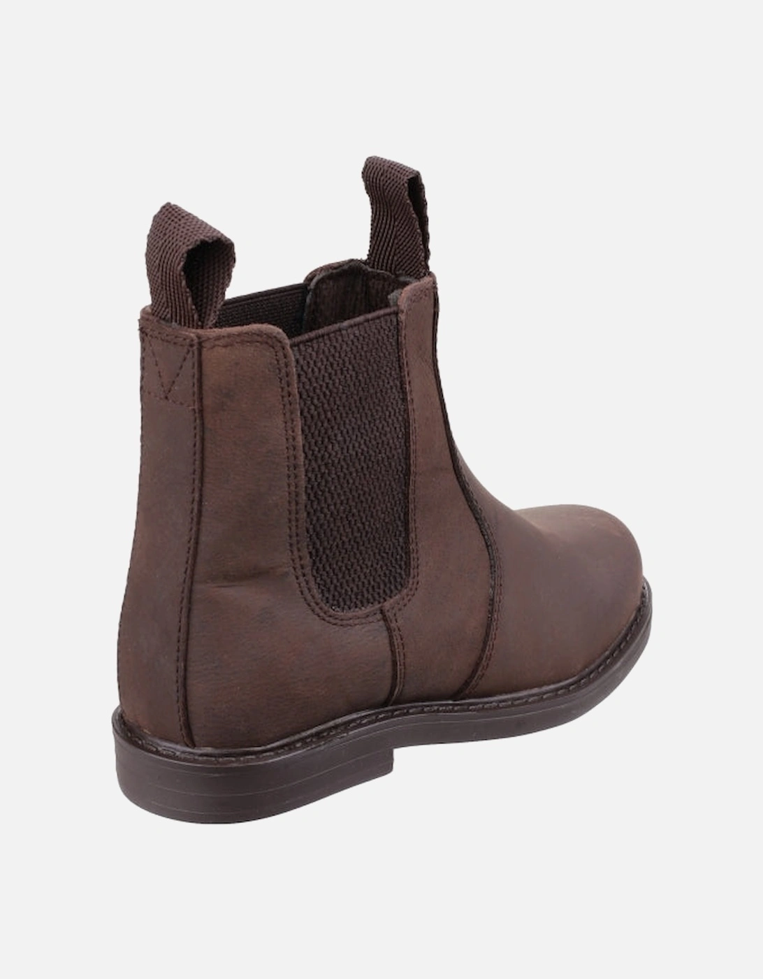 CAMBERWELL Boys Leather Chelsea Boots Brown