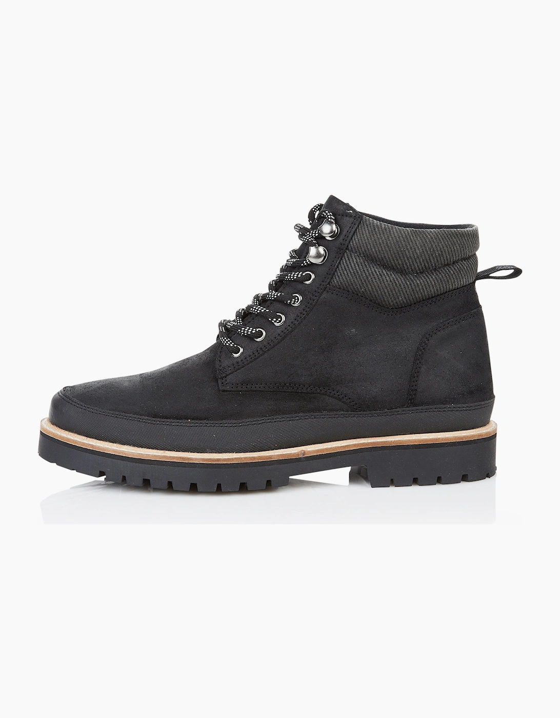 Silver Street London Men's Silver Street London BRABEN Mens Boots Black