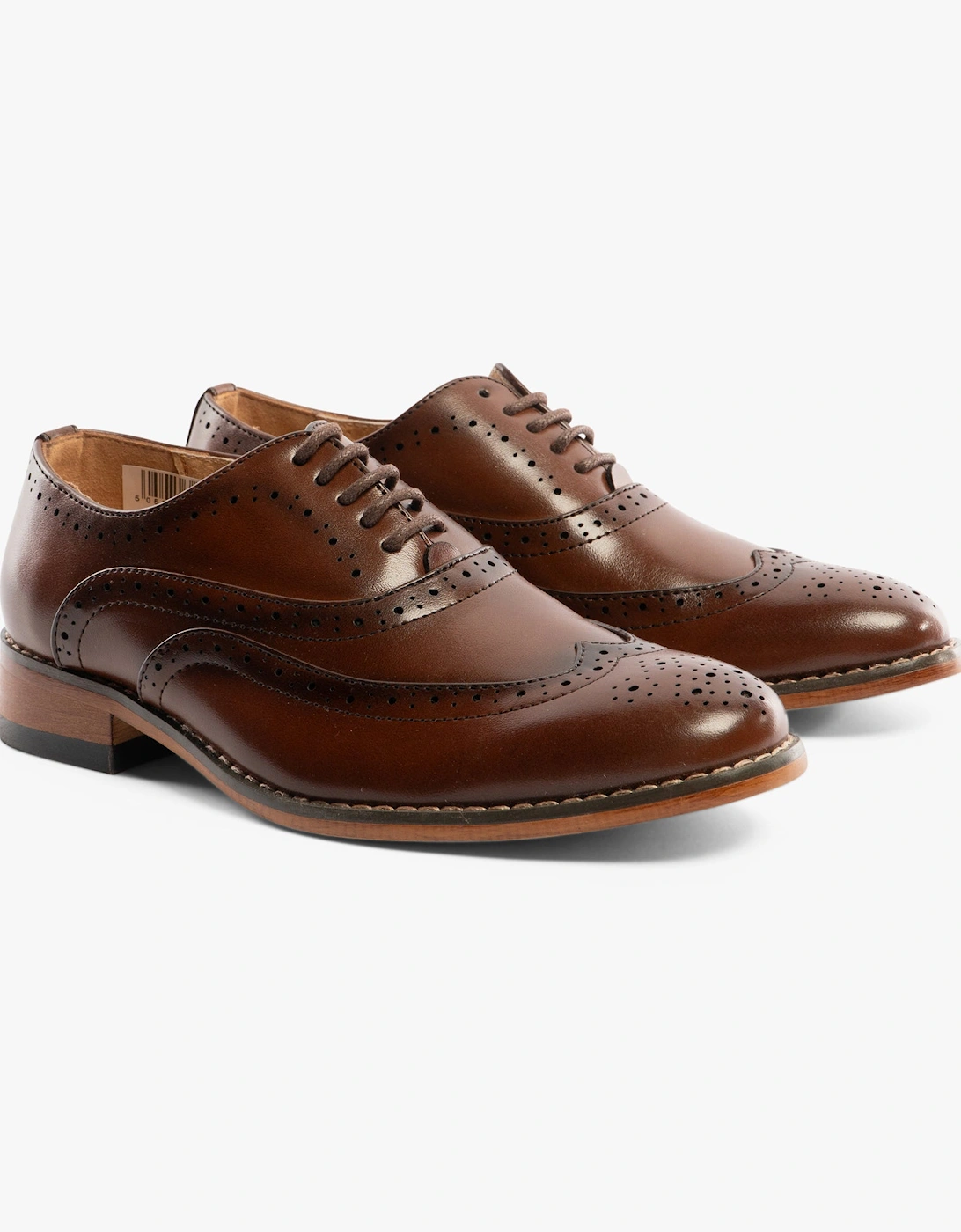 TOMMY JNR Boys Oxford Brogues Brown